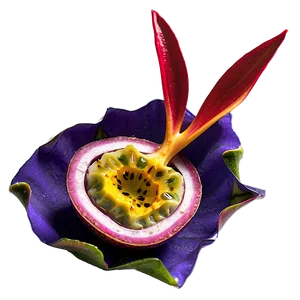 Artistic Passion Fruit Arrangement Png Lkv PNG image