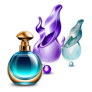 Artistic Perfume Bottle Illustration Png 81 PNG image