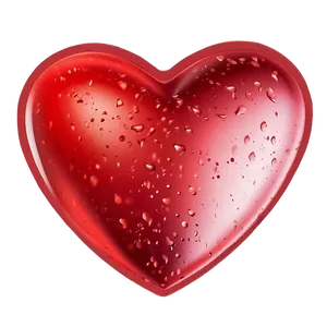 Artistic Red Heart Emoji PNG Ryl13 PNG