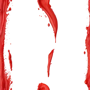 Artistic Red Paint Stroke Png 06262024 PNG image