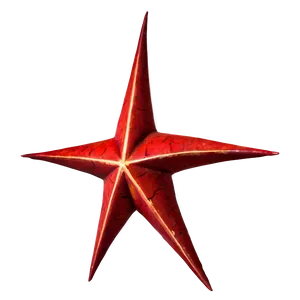 Artistic Red Star PNG Mbn PNG