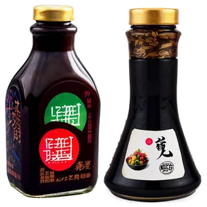 Artistic Soy Sauce PNG Lfc