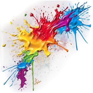 Artistic Spray Paint Splatter Png Nmf PNG image