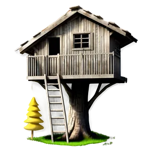 Artistic Tree House PNG Nnb31 PNG