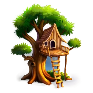 Artistic Tree House PNG Rwp21 PNG