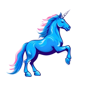 Artistic Unicorn Silhouette PNG Fdh27 PNG