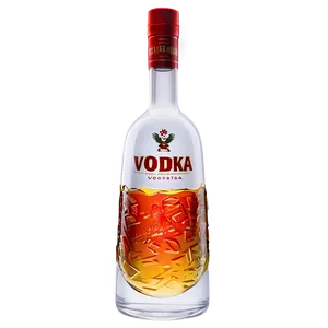 Artistic Vodka Bottle PNG 06212024