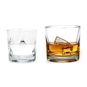 Artistic Whiskey Glass PNG Dco17 PNG