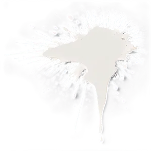 Artistic White Paint Splatter PNG 06122024