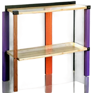 Artistic Wood Shelf Editions PNG Vav