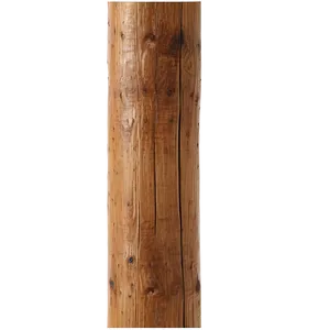 Artistic Wooden Post Png 06272024 PNG image