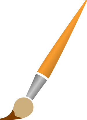 Artists Paint Brush Vector PNG image