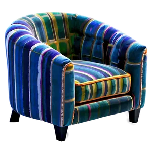 Artsy Abstract Armchair PNG Tnc46 PNG