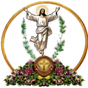 Ascension Of Jesus PNG 05032024