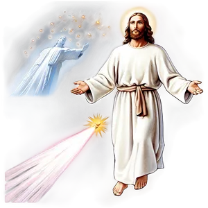 Ascension Of Jesus PNG Qke7 PNG