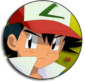 Ash Ketchum Pokemon Profile PNG image