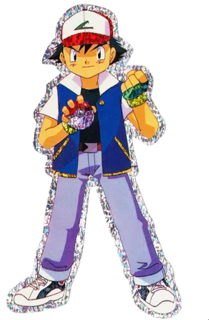 Ash Ketchum Pokemon Trainer PNG