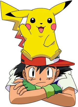 Ashand Pikachu Animated Characters PNG