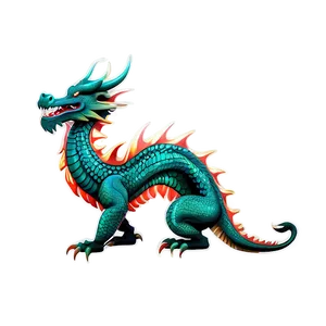 Asian Dragon Clipart PNG 06282024