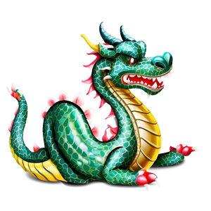 Asian Dragon Clipart PNG 06282024
