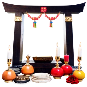 Asian Inspired Altar PNG Ise PNG