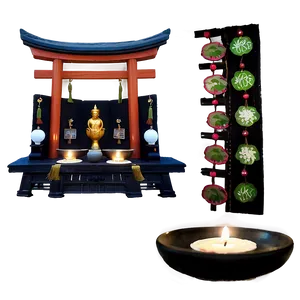 Asian Inspired Altar PNG Nhx PNG