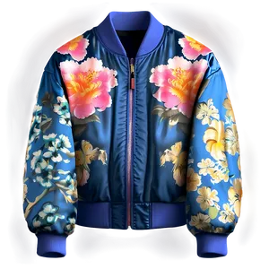 Asian Inspired Bomber Jacket PNG 41