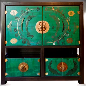 Asian Inspired Cabinet Png Xxj PNG image