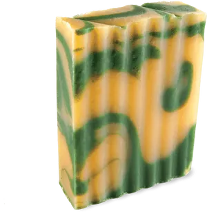 Asparagus Patterned Soap Bar PNG image