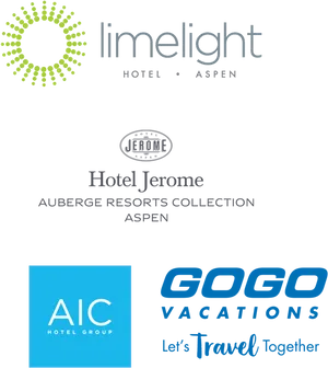 Aspen Hotel Brands Logos PNG image