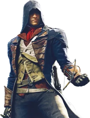 Assassins Creed Character Arno Dorian PNG image