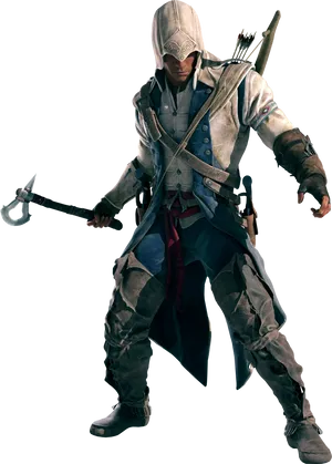 Assassins Creed I I I Connor Kenway PNG image