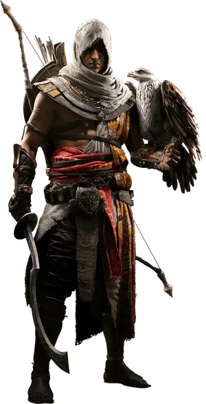 Assassins Creed Origins Bayekand Senu PNG image