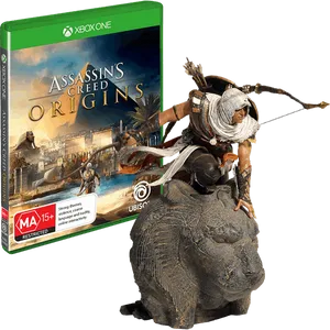 Assassins Creed Origins Xbox One Game PNG image