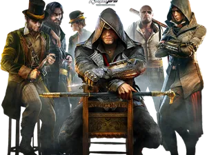 Assassins Creed Syndicate Characters PNG image