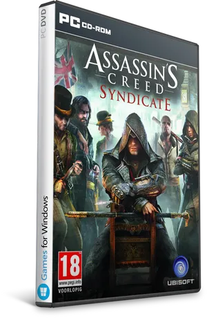 Assassins Creed Syndicate P C Game Cover PNG image