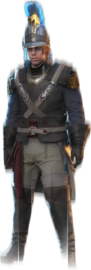 Assassins Creed Unity Guard Character Render PNG image