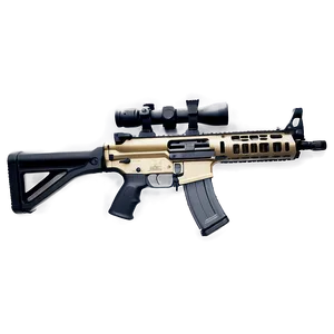 "assault Rifle PNG: Tactical Design" Ejs
