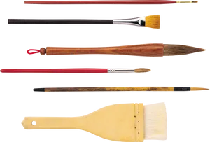 Assorted Artist Brushes Set