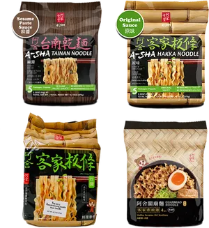 Assorted Asha Noodle Packages PNG image