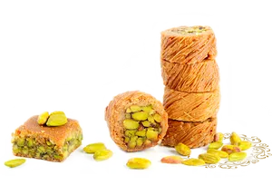 Assorted Baklava Delicacies PNG image