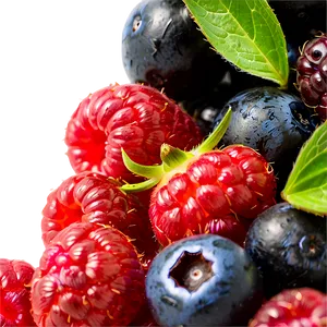 Assorted Berries Plate PNG Qyu PNG