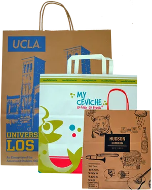 Assorted Branded Shopping Bags