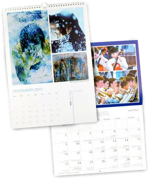 Assorted Calendars Display20122019 PNG image