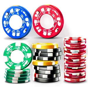 Assorted Casino Chips Png 95 PNG image