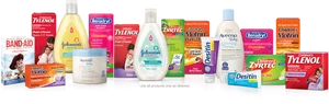 Assorted Childrens Medical Products Lineup