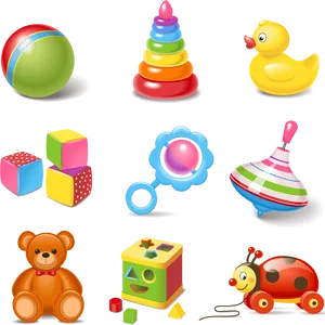Assorted Childrens Toys Collection