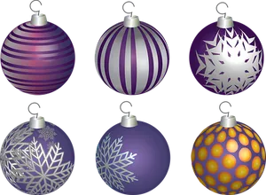 Assorted Christmas Ornaments Collection