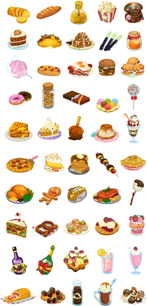 Assorted Dessertsand Snacks Collection