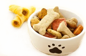 Assorted Dog Treatsand Chews PNG image